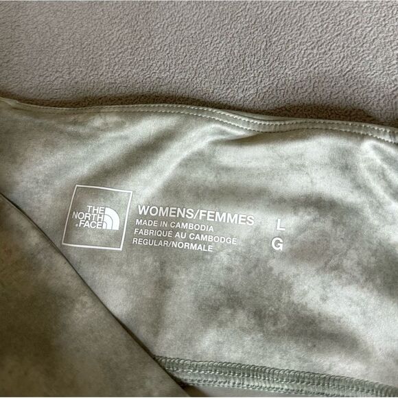 NWT The North Face Women's Cloud Roll Tights  Sz Large Wrought Iron Morning Fog - Picture 5 of 16